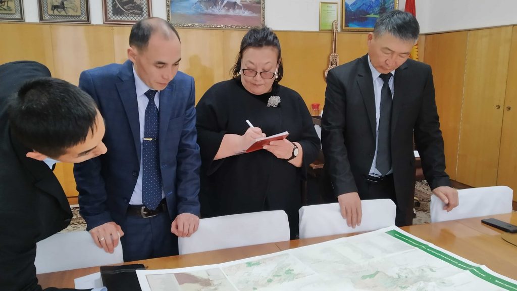 В Исык-Кульской государственной администрации прошла информационная встреча